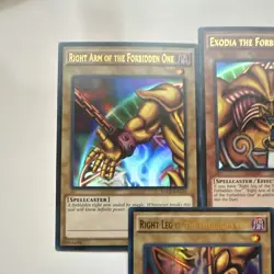 Konami Yu-Gi-Oh! Exodia the Forbidden One YGLD ENA17-ENA21 Holo Set - Image 2