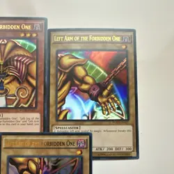 Konami Yu-Gi-Oh! Exodia the Forbidden One YGLD ENA17-ENA21 Holo Set - Image 3