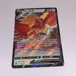 The Pokemon Company Ho-Oh V Silver Tempest 140/195 Ultra Rare Holo English - Image 1