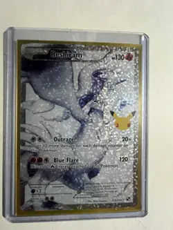 Reshiram 113/114 Celebrations: Classic Collection (unplay) Holo ~NM/MT Pokemon - Image 1