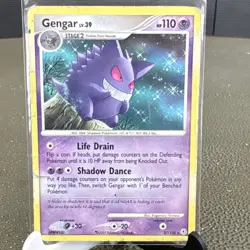Pokemon TCG Gengar Diamond & Pearl Rare 110 HP 27/130 Stage 2 Regular 2007 - Image 1