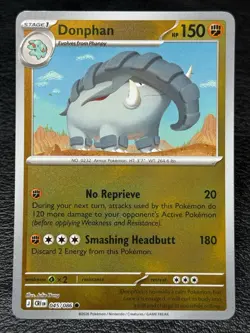 Donphan 045/086 - Reverse Holo - Pokemon TCG: Chaos Rising - English NM - Image 1