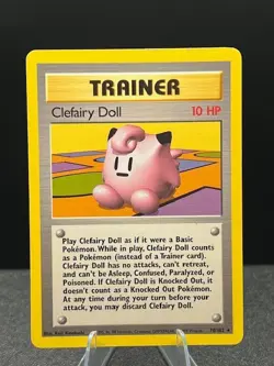 Clefairy Doll 70/102 - Regular - Base Set - Pokemon TCG NM - A5-1 - Image 1