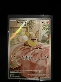 Yamper 99/94 Pokemon Phantasmal Flames IR - NM - Image 1