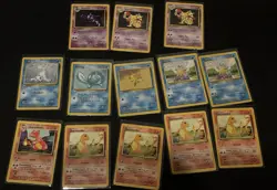 Pokemon TCG Vintage Lot 74 Cards Base Set Neo Jungle Fossil Holo Rare Gengar - Image 4