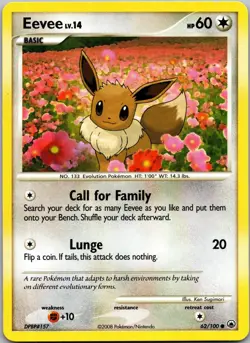 Eevee 62/100 C Majestic Dawn Pokemon Near Mint - Image 1