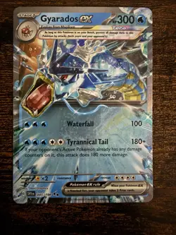 Gyrados Ex 044 Holo Scarlet and Violet 151 Ultra Rare Pokemon Card NM - Image 1