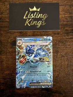 Gyrados Ex 044 Holo Scarlet and Violet 151 Ultra Rare Pokemon Card NM - Image 2