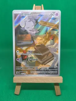 Pokemon TCG Espurr 095/088 Perfect Order Holo Illustration Rare - Image 1