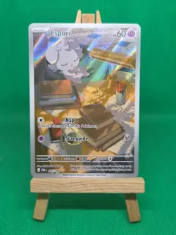 Pokemon TCG Espurr 095/088 Perfect Order Holo Illustration Rare - Image 2