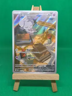 Pokemon TCG Espurr 095/088 Perfect Order Holo Illustration Rare - Image 4