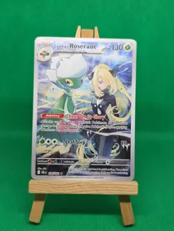 Pokemon TCG Cynthias Roserade - Illustration Rare - Destined Rivals - 184/182 - Image 1