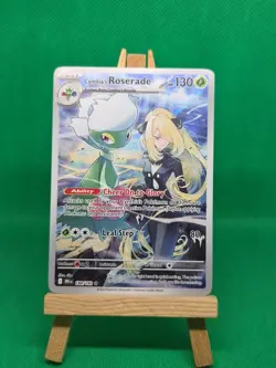 Pokemon TCG Cynthias Roserade - Illustration Rare - Destined Rivals - 184/182 - Image 3
