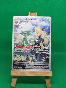 Pokemon TCG Cynthias Roserade - Illustration Rare - Destined Rivals - 184/182 - Image 4
