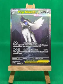 Mega Absol ex 180/132 SIR Pokemon Mega Evolution Pack Fresh - Image 5