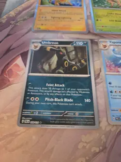 Pokemon TCG - Prismatic Evolutions EEVEELUTIONS set of 8 REV HOLO / HOLO - Image 2