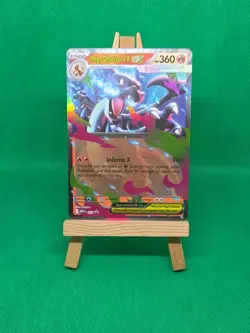 Pokemon TCG Mega Charizard X ex MEP029 - Black Star Promo - Image 3