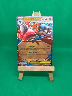 Pokemon TCG Mega Evolution Mega Lucario EX 077/132 Holo Foil English Pack Fresh - Image 5