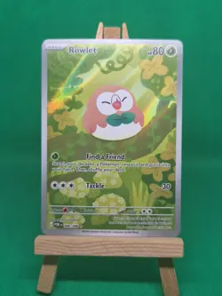 Rowlet 090/088 Holo Illustration Rare Perfect Order Pokemon - Image 3