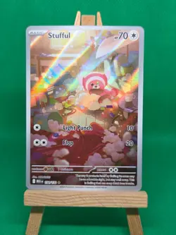 Stufful 154/132 - Illustration Rare - Mega Evolution - Pokemon TCG - Image 1