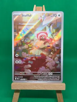 Stufful 154/132 - Illustration Rare - Mega Evolution - Pokemon TCG - Image 2
