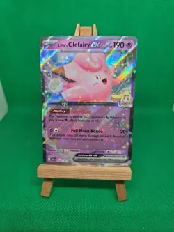 Lillie’s Clefairy Ex 076/217 Pokemon TCG Ascended Heroes English Pack Fresh - Image 1