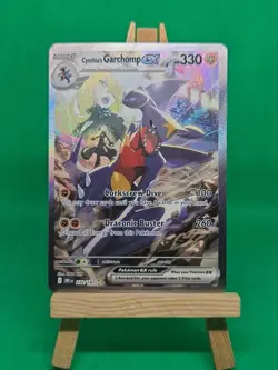 Pokemon Cynthia's Garchomp ex 232/182 Destined Rivals SIR - Image 1