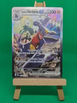 Pokemon Cynthia's Garchomp ex 232/182 Destined Rivals SIR - Image 2