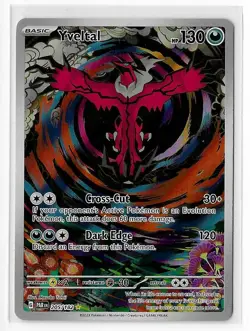 Yveltal - 205/182 - Paradox Rift Illustration Rare - NM - Pokemon TCG - Image 1