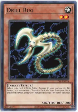 Yugioh - Drill Bug PSV-EN078 Unlimited - Pharaoh's Servant (25th Anniversary Edi - Image 1