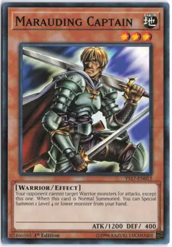 Yugioh - Marauding Captain YS17-EN012 1st Edition - Starter Deck: Link Strike - Image 1