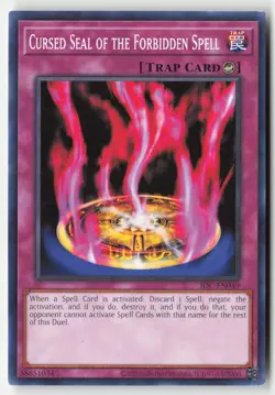 Yugioh - Cursed Seal of the Forbidden Spell IOC-EN049 Unlimited - Invasion of Ch - Image 1