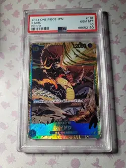 PSA10 2024 One Piece Japanese One Piece The Best PRB01 118 Kaido SR - Image 3
