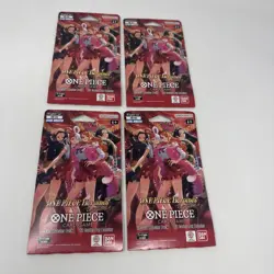 4x One Piece Heroines EB-03 Sleeved Booster Pack TCG CCG Bandai English New - Image 1