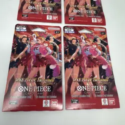 4x One Piece Heroines EB-03 Sleeved Booster Pack TCG CCG Bandai English New - Image 3