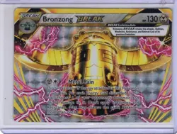 Bronzong BREAK - 62/124 - Pokemon Fates Collide XY Ultra Rare Card NM - Image 1