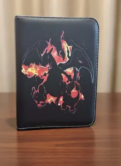 Card Binder for Pokemon Cards Holder Fits 400 Cards w/ 50 Removable Sleeves TCG - Image 1