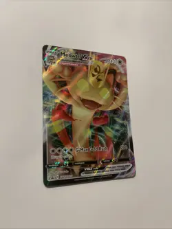 Pokemon Meowth VMAX SWSH005 Full Art Promo TCG Card Near Mint - Image 3