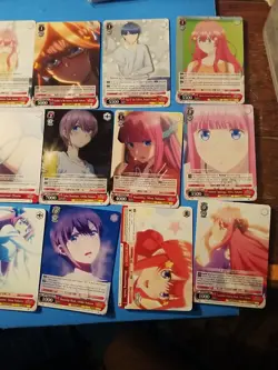 Weiss Schwarz English Card Quintessential Quintuplets Lot Of 29 WS-233 - Image 4