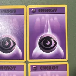 Pokemon TCG Base Set Psychic Energy Cards Lot 9x Wizards of the Coast 101/102 - Image 2
