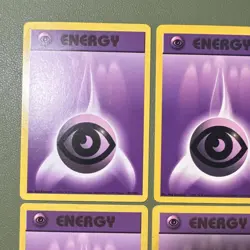 Pokemon TCG Base Set Psychic Energy Cards Lot 9x Wizards of the Coast 101/102 - Image 3