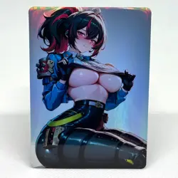 Zenless Zone Zero Zhu Yuan Goddess Anime Waifu ACG Foil Card - Image 1