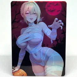 Zenless Zone Zero Evelyn Chevalier Goddess Anime Waifu ACG Foil Card - Image 1