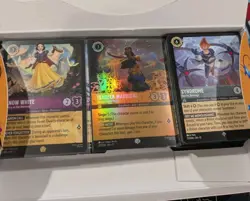250+ Cards - Lorcana Wilds Unknown Bulk Lot Cards Foil & Non Foil - Image 2