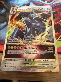 Origin Forme Dialga VSTAR SWSH256 - Jumbo Card - NM - Image 1