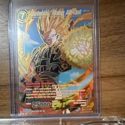 BT16-110 SPR Foil Gotenks Going All-Out Dragon Ball Super Card Game 25000 Power - Image 1