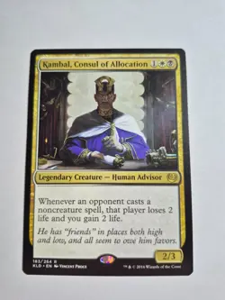 Magic the Gathering MTG - Kambal, Consul of Allocation - Kaladesh KLD - NM - Image 1