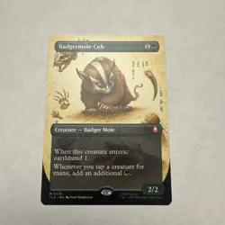 Badgermole Cub (Borderless) Avatar: The Last Airbender Regular - Image 1