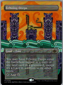 Echoing Deeps (Borderless) R The Lost Caverns of Ixalan 346 NM - Image 1
