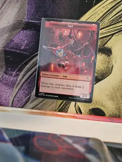Imp Token 7 Token Murders at Karlov Manor Magic: The Gathering Lightly Played - Image 1